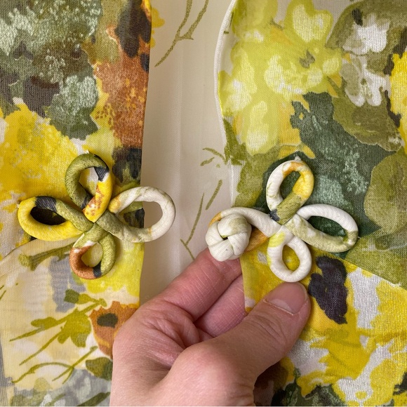 Vintage sheer floral maxi layering jacket - Picture 10 of 16